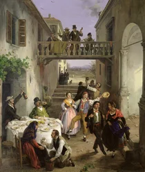 A Wedding at Brianza, 1873